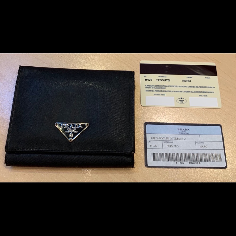 Authentic Prada wallet
